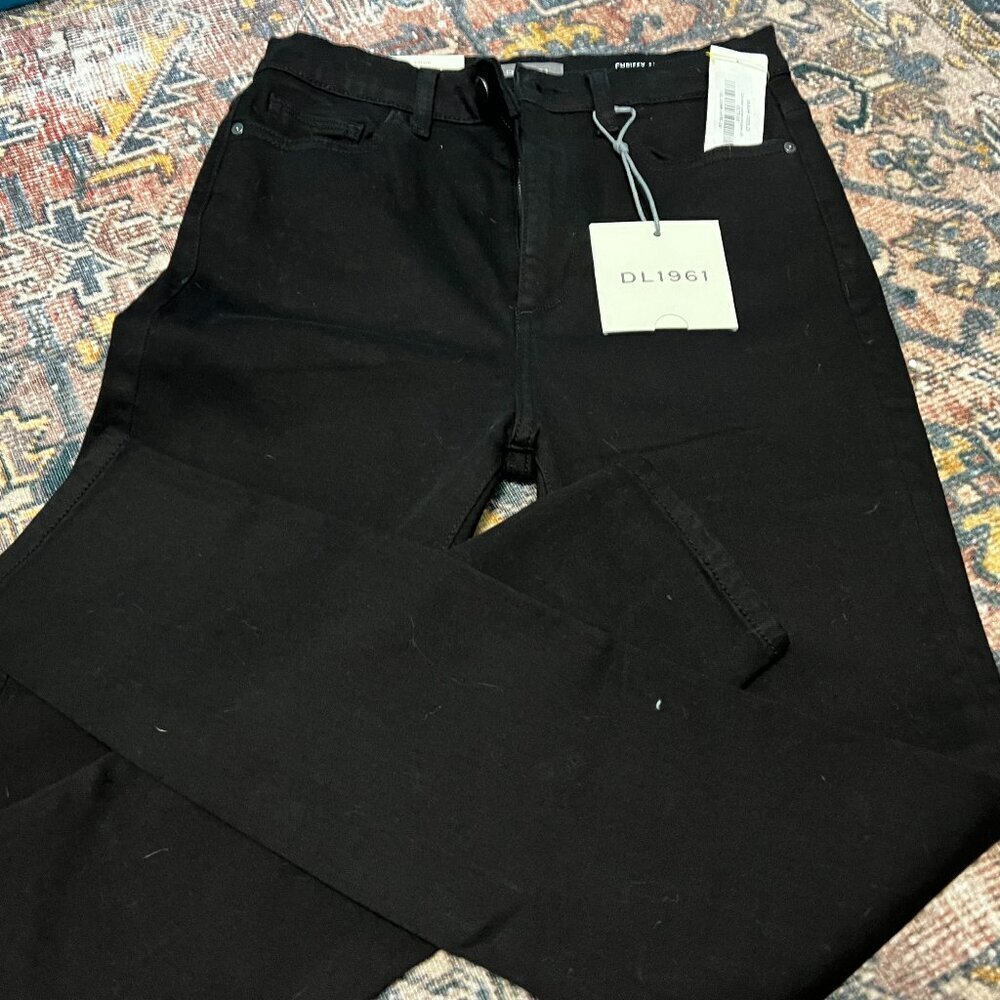 DL 1961 Black Instasculpt Denim Chrissy
